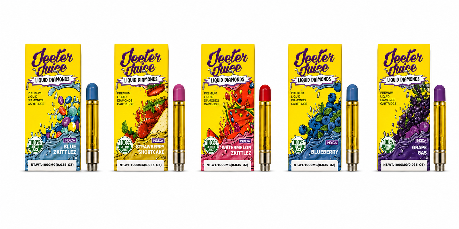 5 Unidades Jeeter Juice