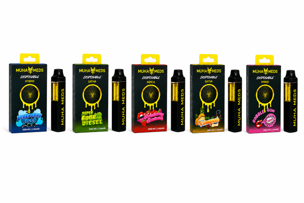 5 Unidades Muha Meds desechable 2G
