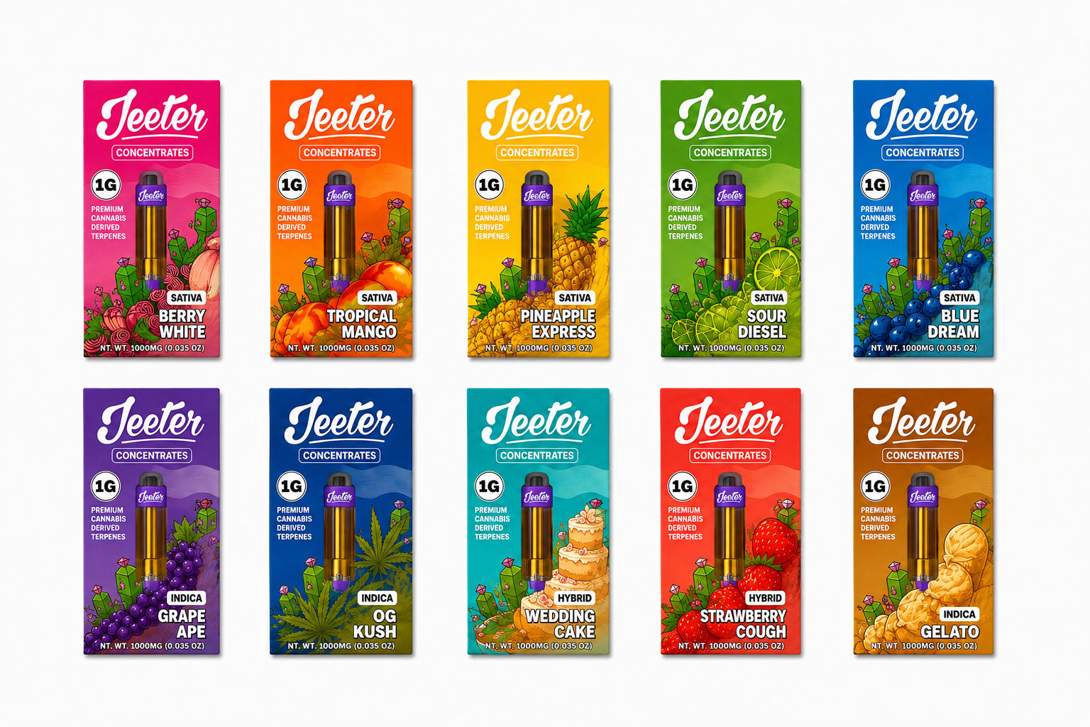 10 Unidades Jeeter